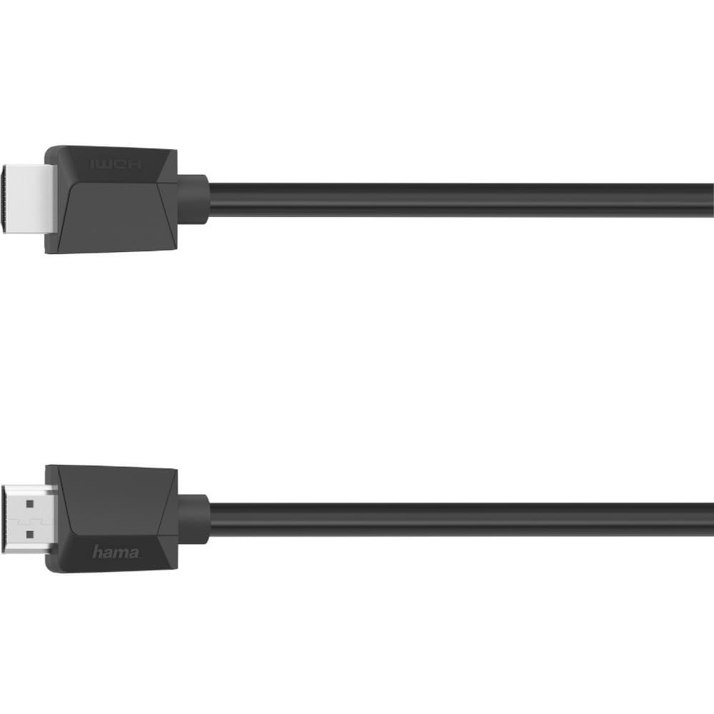 Cablu HDMI Ethernet HAMA 200703, 3m, 4K HDR, negru