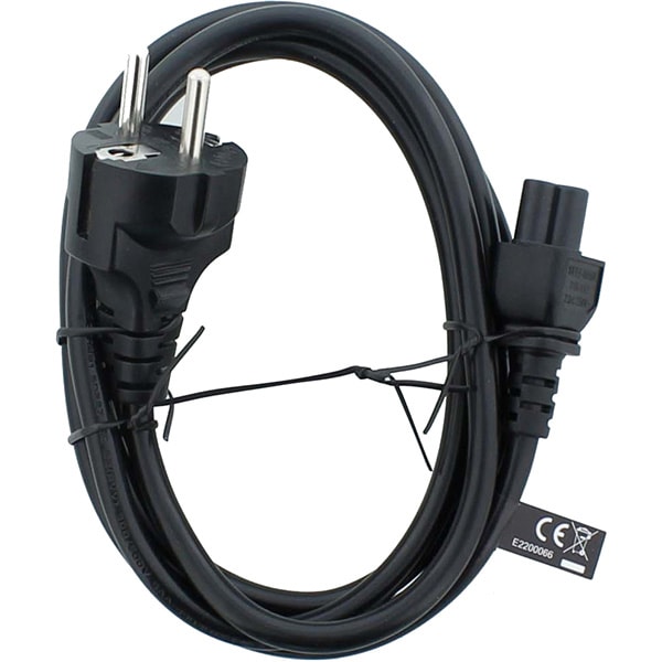 Cablu de alimentare cu 3 pini HAMA 200736, 2.5m, negru