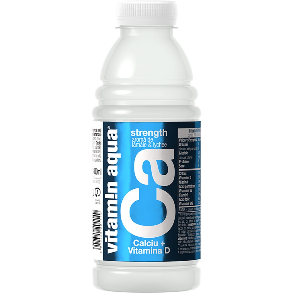Apa cu vitamine VITAMIN AQUA Ca bax 0.6L x 6 sticle