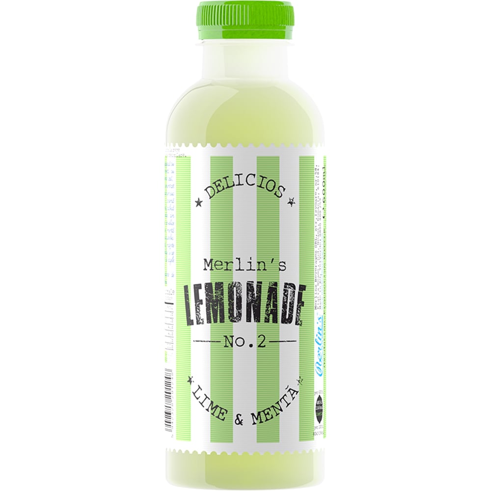 Limonada MERLINS Lemonade No.2 bax 0.6L x 6 sticle