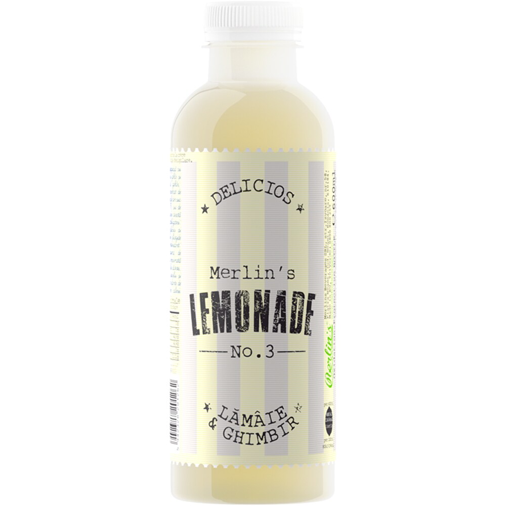 Limonada MERLINS Lemonade No.3 bax 0.6L x 6 sticle