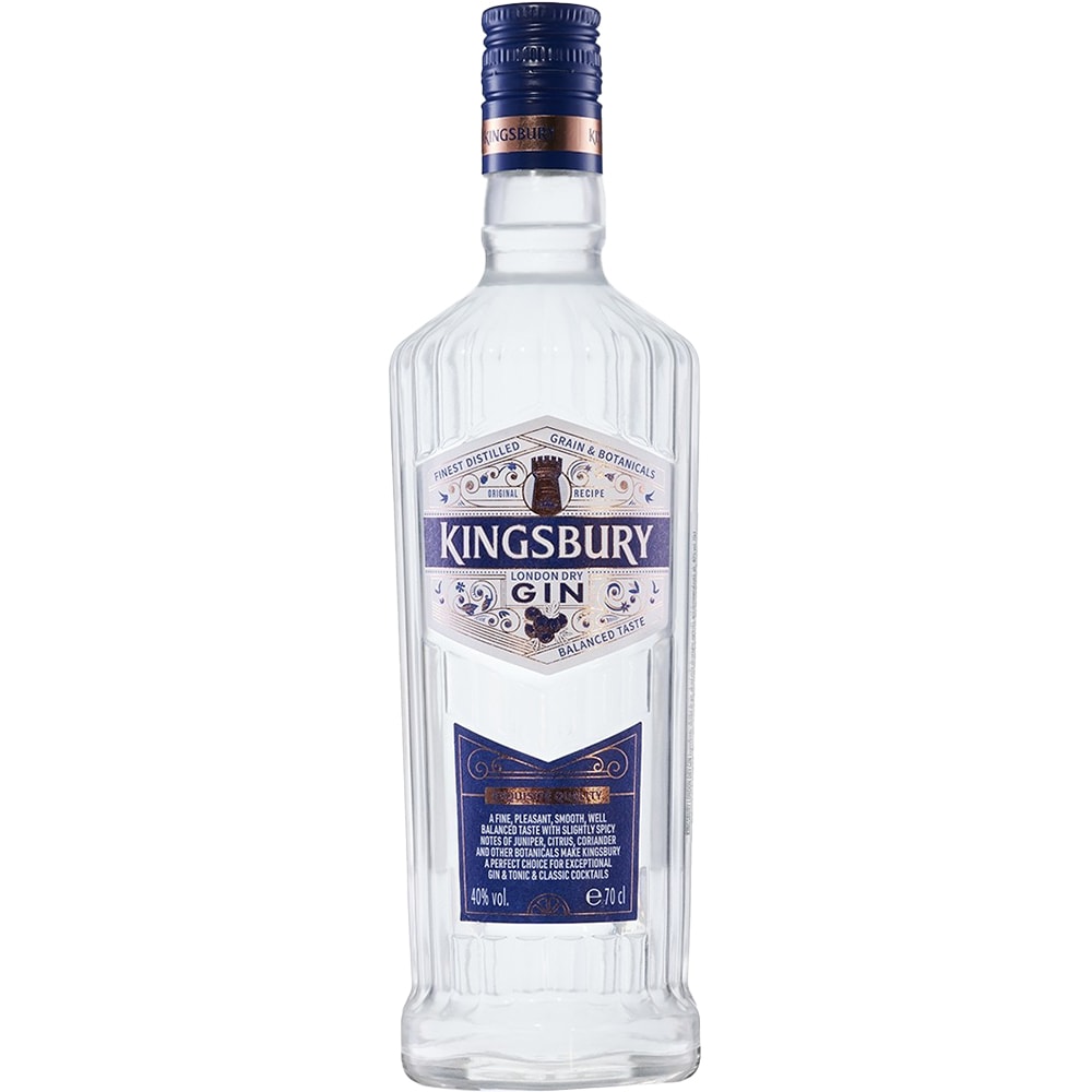 Gin Kingsbury London Dry, 0.7L