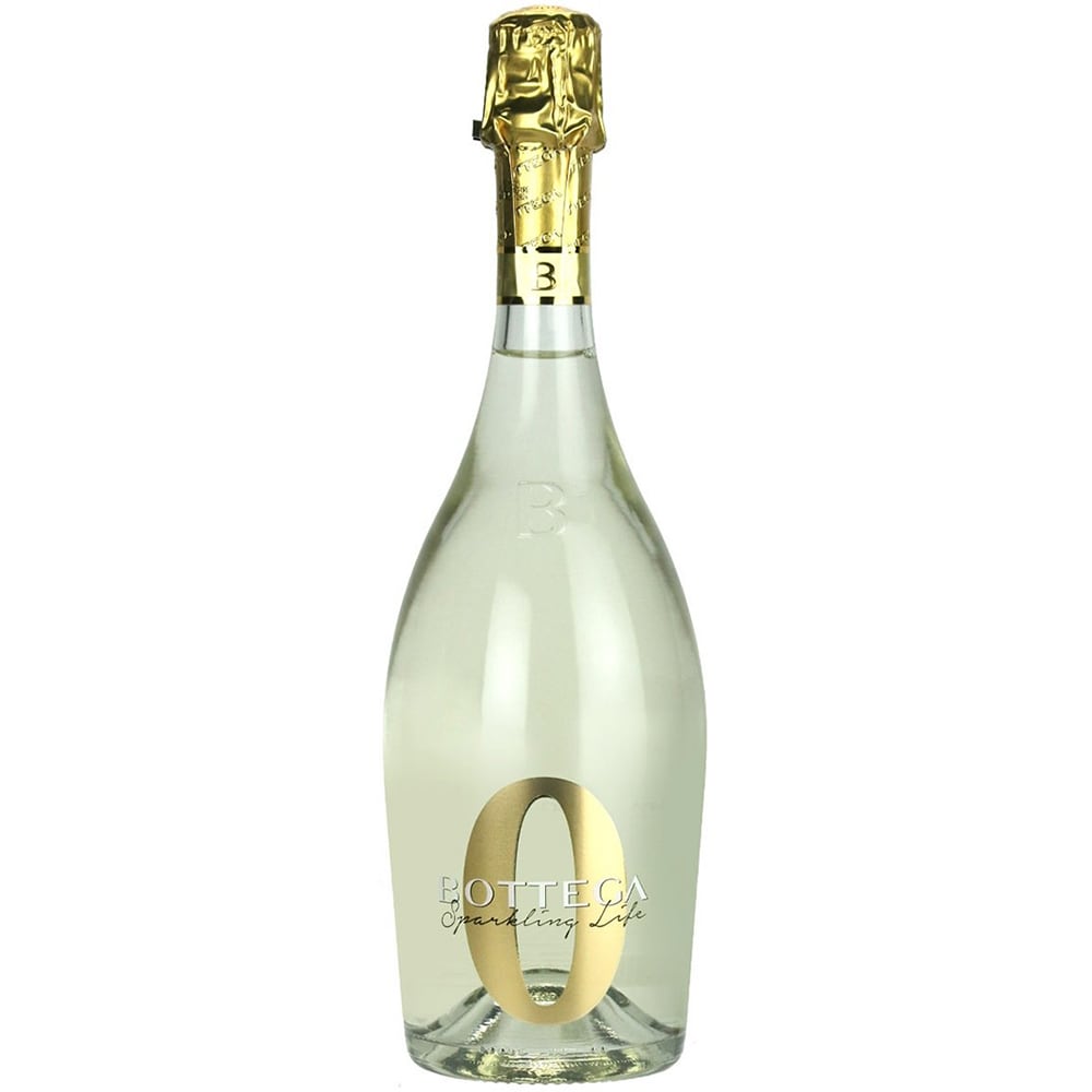 Vin spumant alb Bottega 0 White, 0.75L