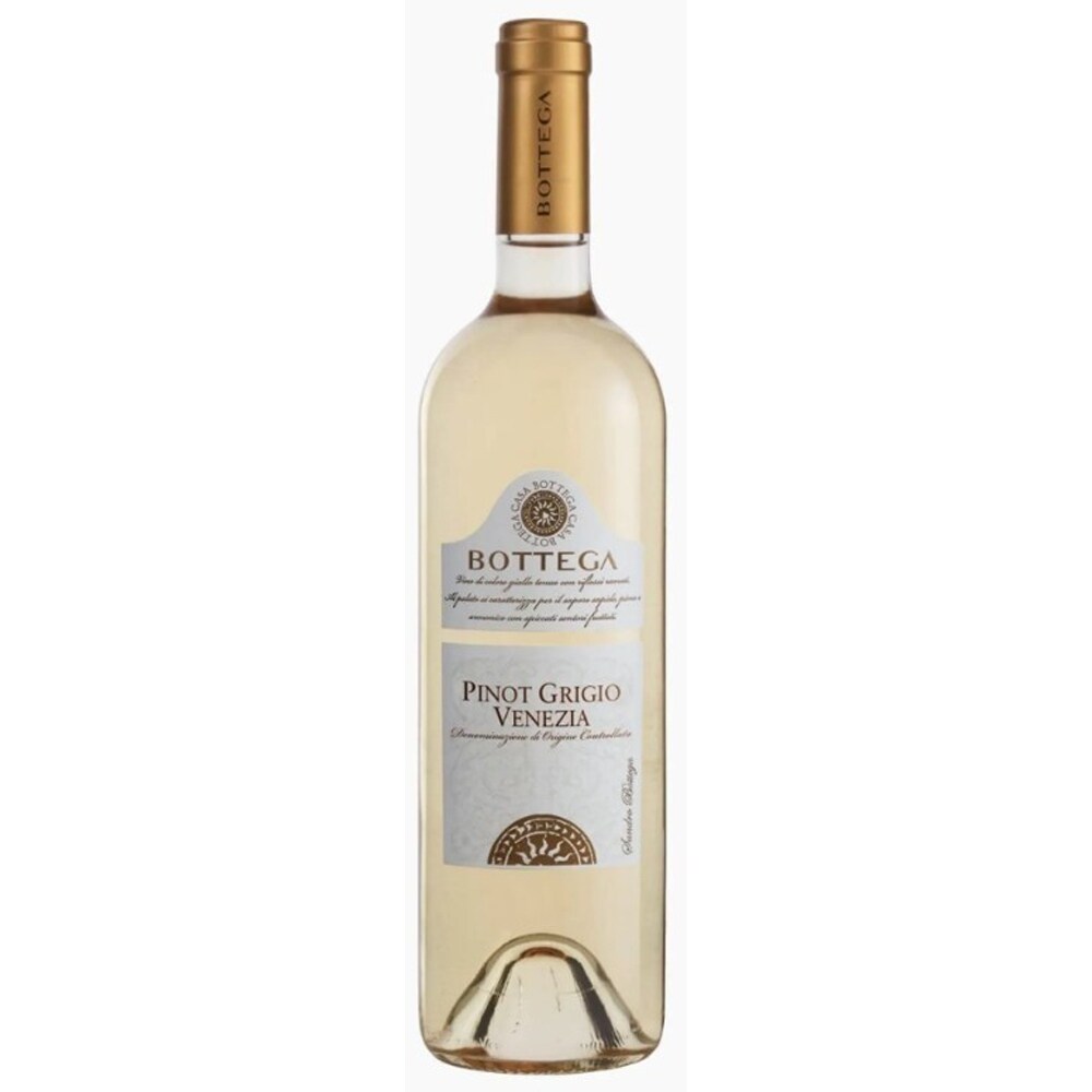 Vin alb sec Bottega Pinot Grigio DOC, 0.75L