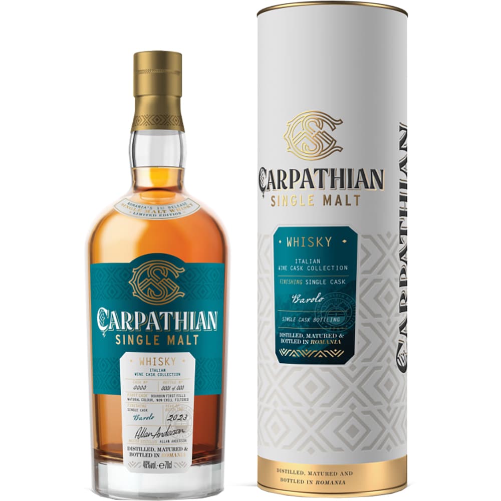 Whisky Carpathian 46 Barolo GBX, 0.7L