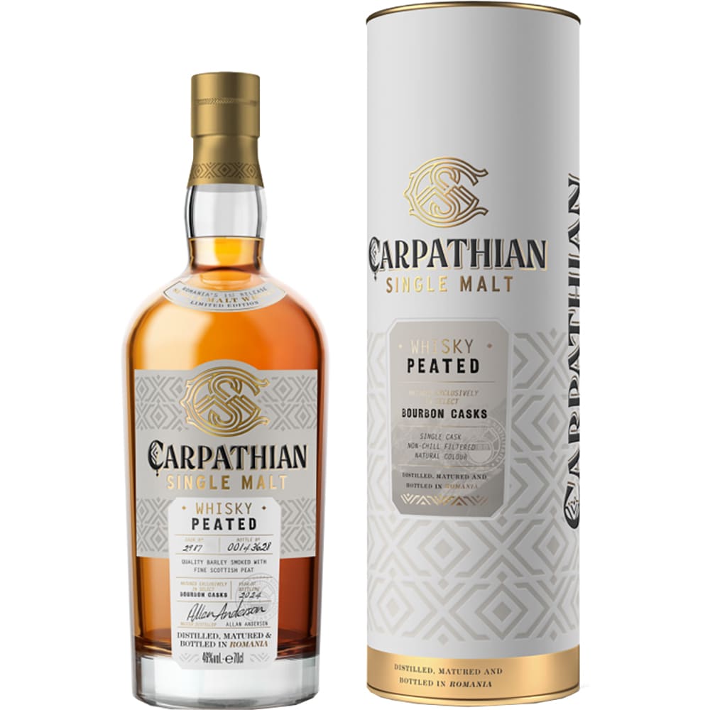 Whisky Carpathian 46 Peated GBX, 0.7L