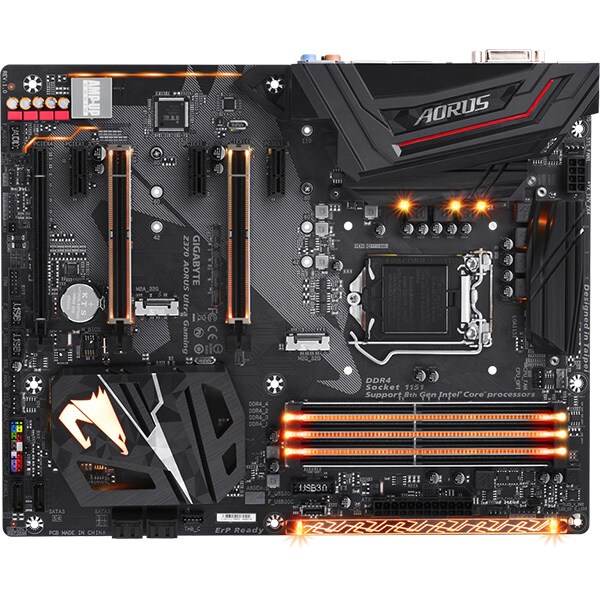Placa de baza GIGABYTE Z370 AORUS ULTRA GAMING, Socket 1151, ATX