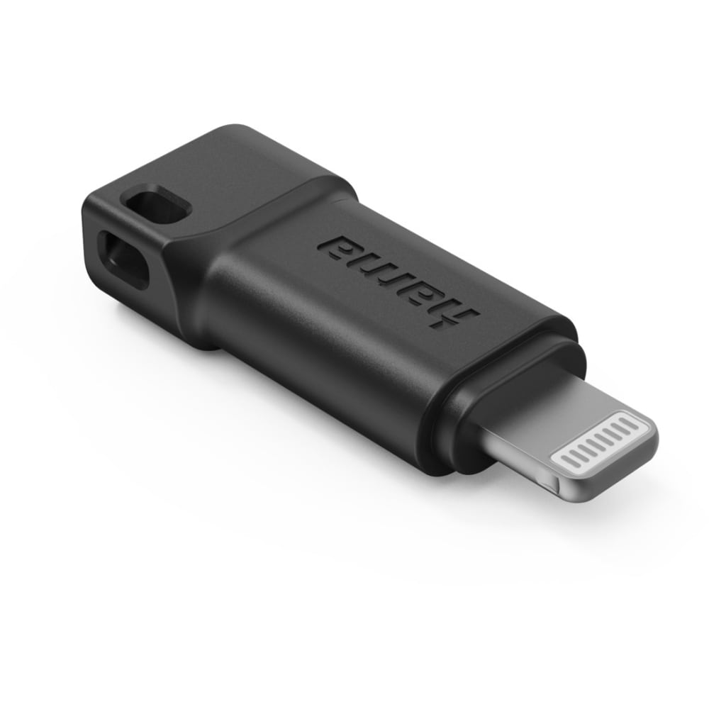 Adaptor HAMA 201734, USB-C - Lightning, negru