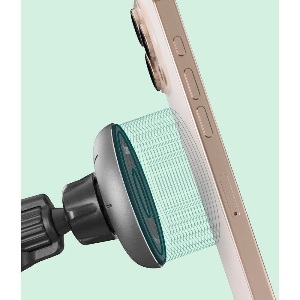 Incarcator Wireless auto HAMA 201736, 15W, MagSafe, negru