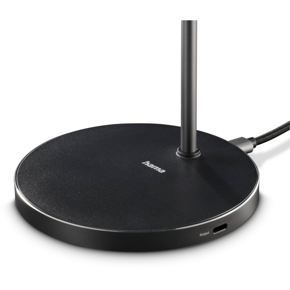 Incarcator Wireless HAMA 201737, 15W, MagSafe, Qi2, negru