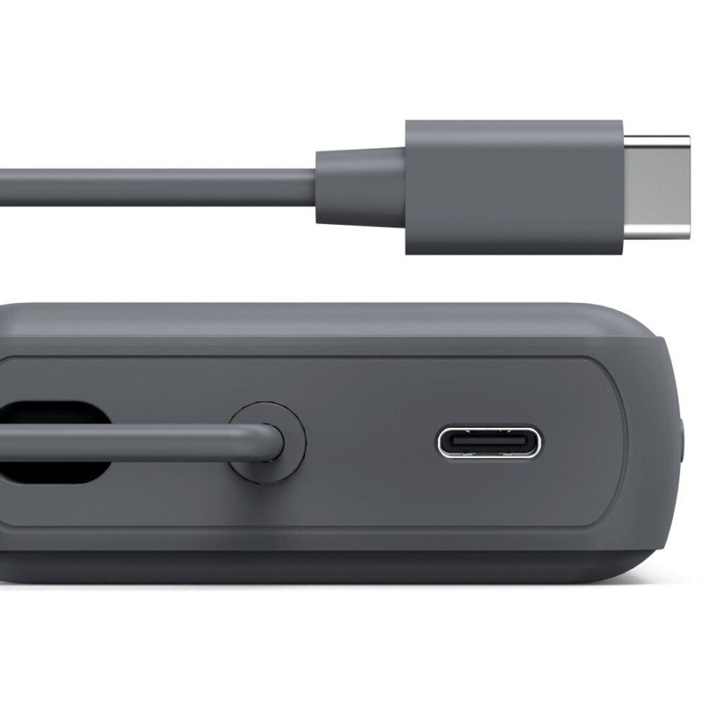 Baterie externa HAMA Travel 201739, 10000mAh, 2x USB-C, gri