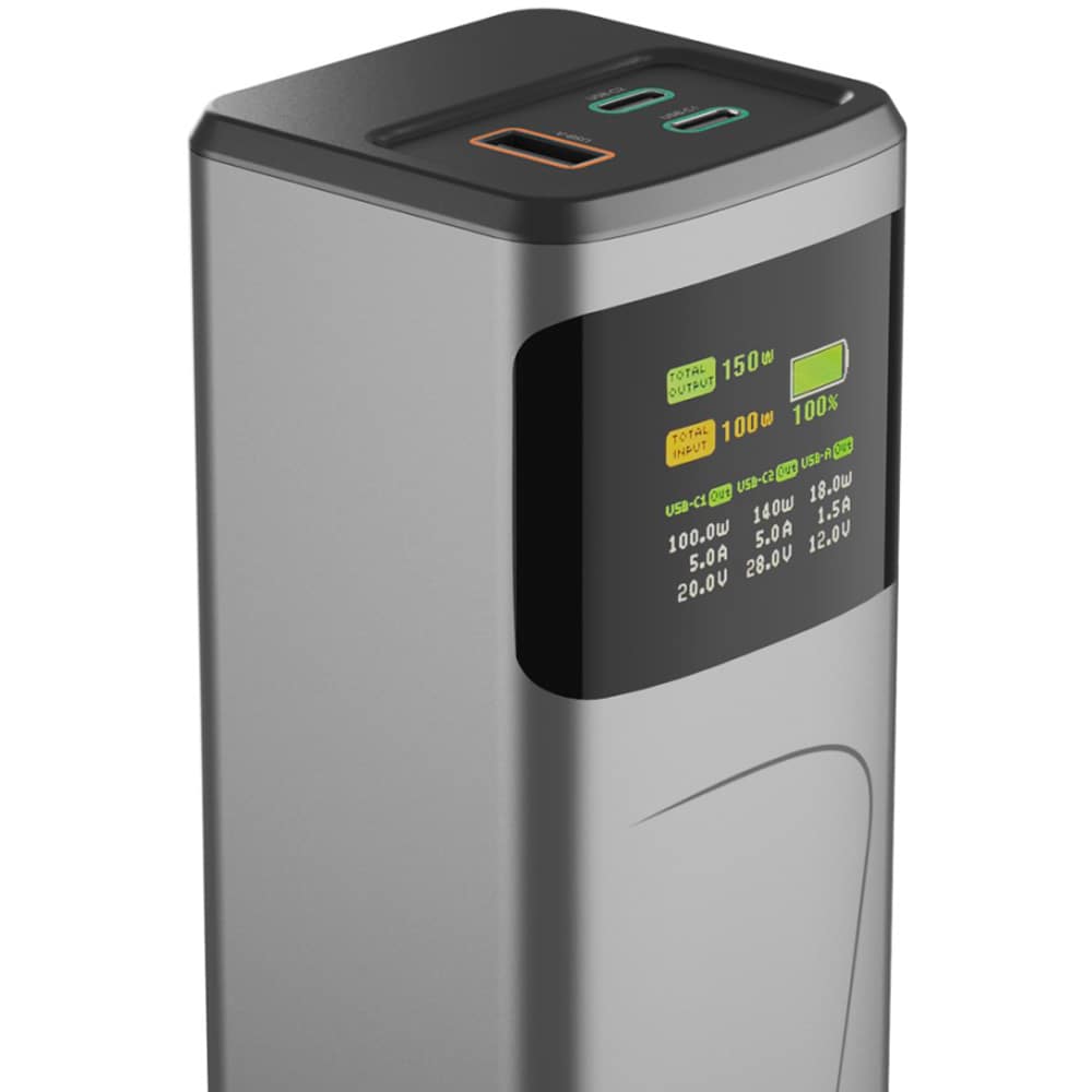 Baterie externa HAMA High Power 201742, 24000mAh, 2x USB-C, 1x USB-A, negru