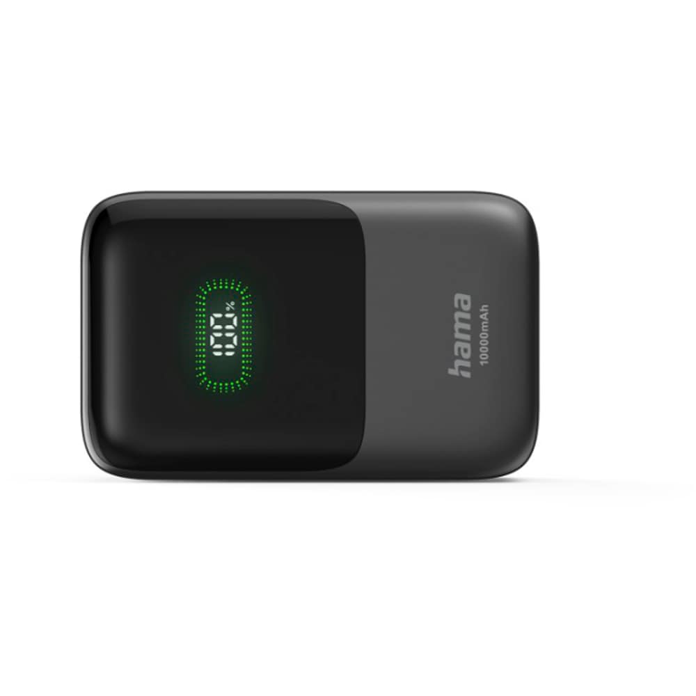 Baterie externa HAMA Roll Up 10 201784, 10000mAh, 1x USB-C, 1x USB-A, negru