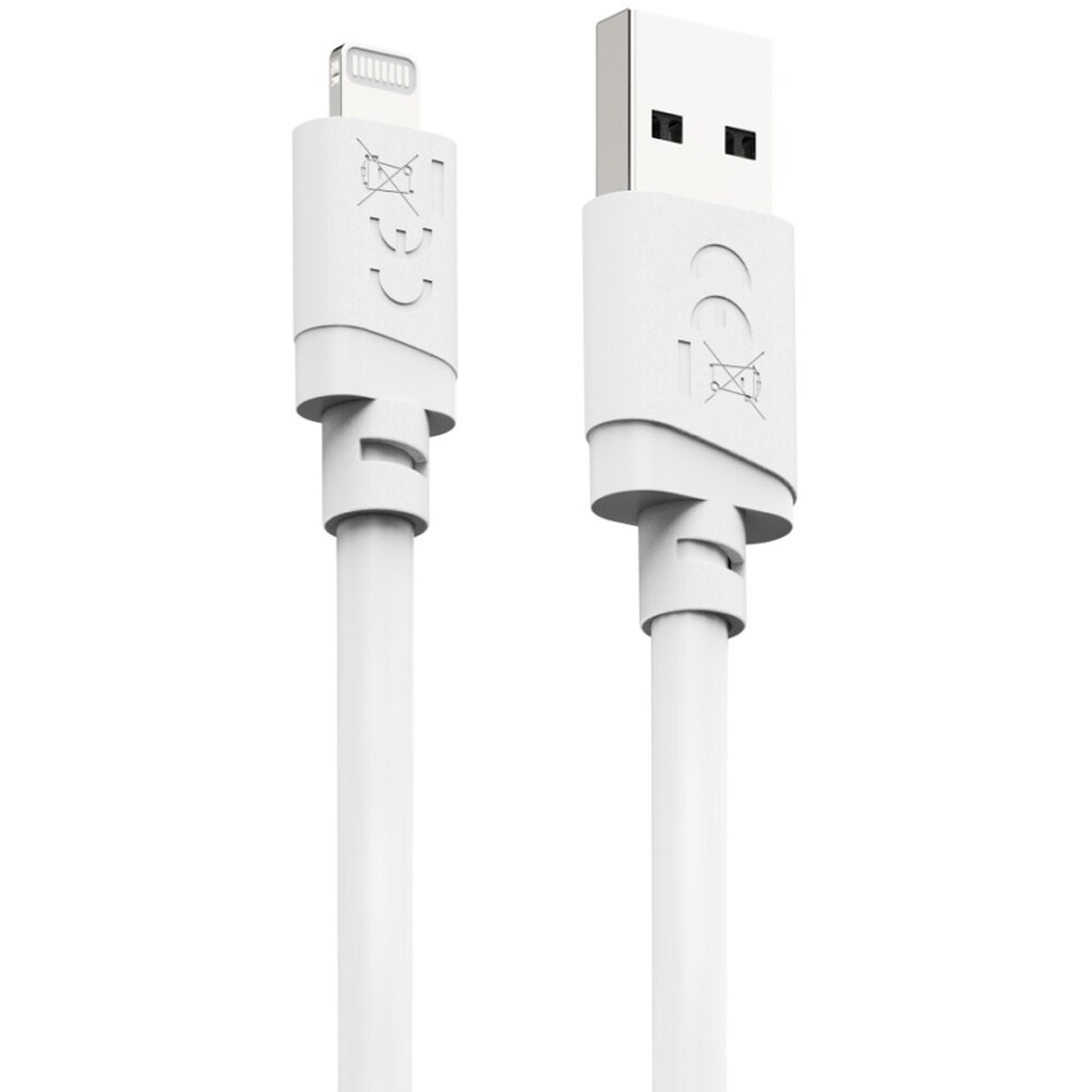 Cablu date HAMA 201801, USB-A - Lightning, 2m, alb