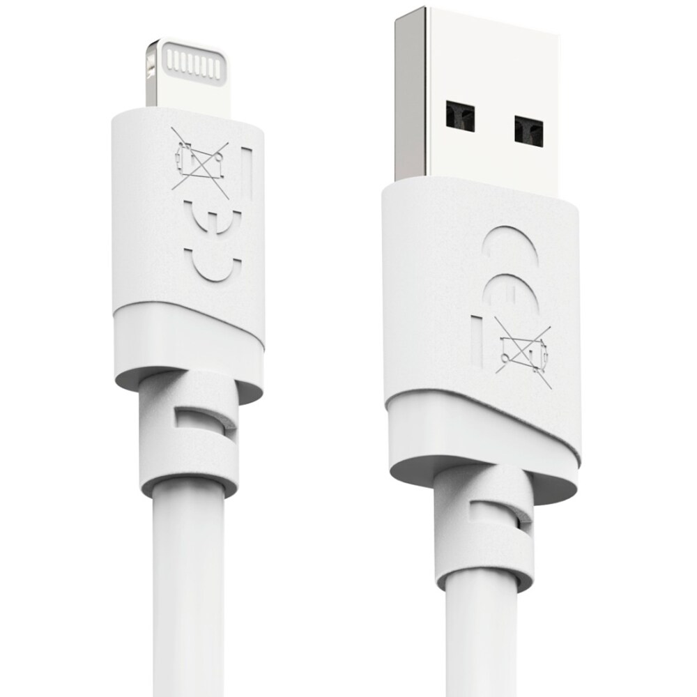 Cablu date HAMA 201801, USB-A - Lightning, 2m, alb
