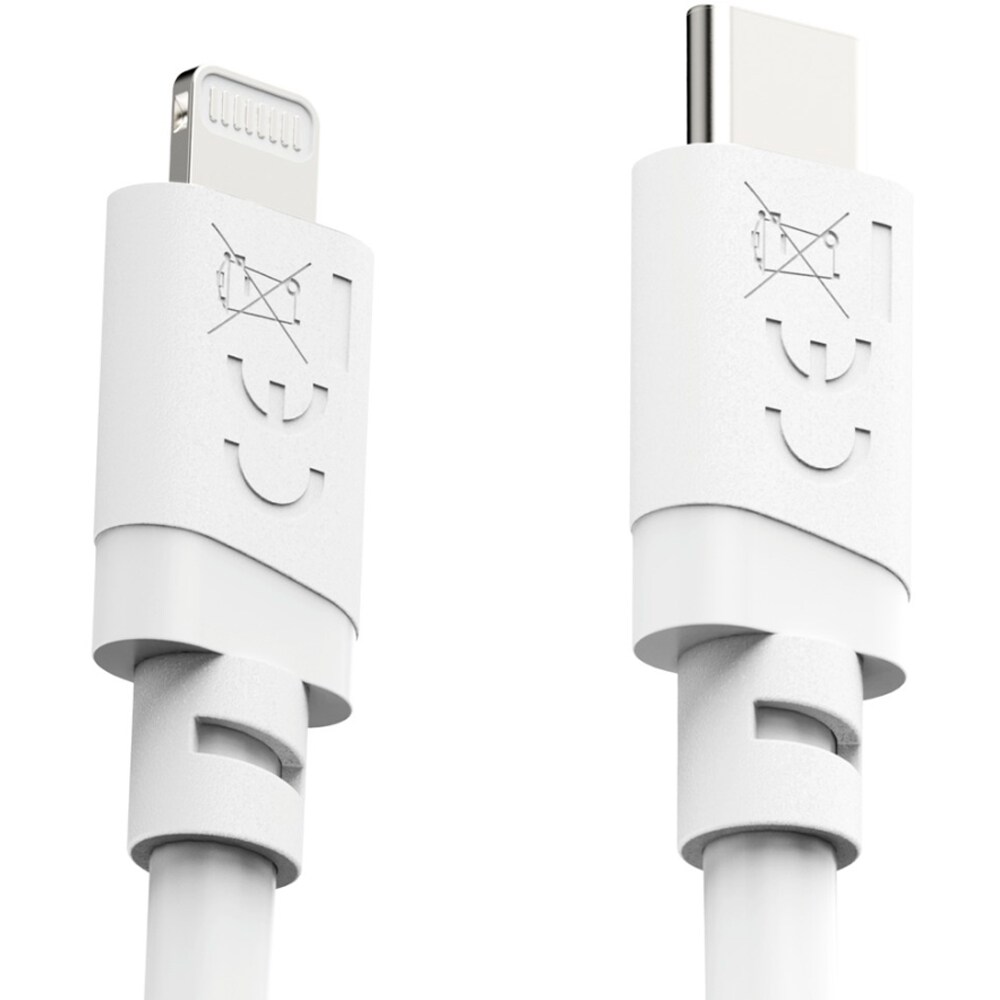 Cablu date HAMA 201816, USB-C - Lightning, 2m, alb