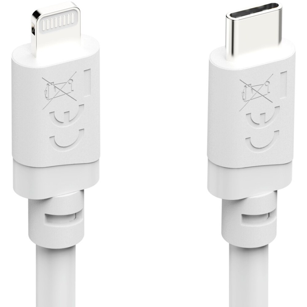 Cablu date HAMA 201816, USB-C - Lightning, 2m, alb