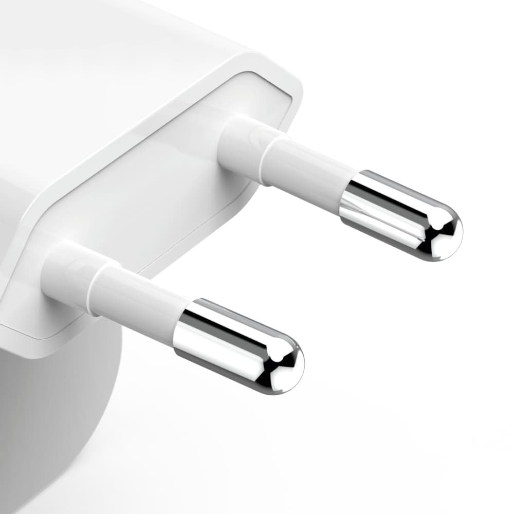 Incarcator retea HAMA 201955, 2x USB-C, Power Delivery (PD) 40W, GaN, alb