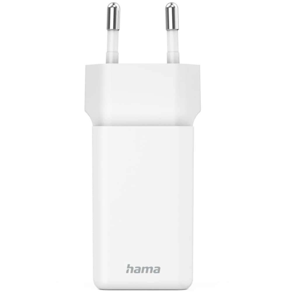 Incarcator retea HAMA 201989, 2x USB-C Power Delivery (PD) 40W, alb