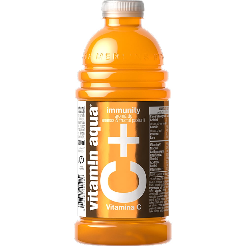 Apa cu vitamine VITAMIN AQUA C bax 1.2L x 6 sticle