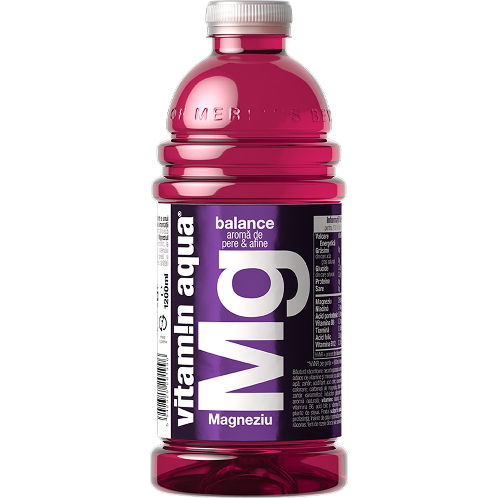 Apa cu vitamine VITAMIN AQUA Mg bax 1.2L x 6 sticle