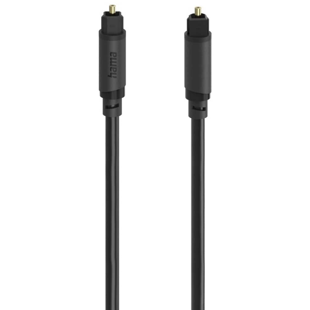Cablu audio optic HAMA 202017, 3m, negru