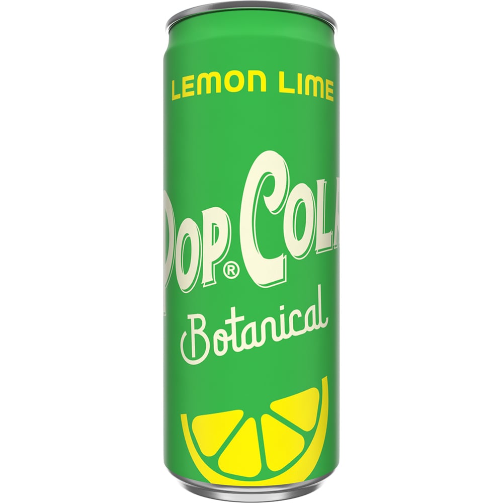 Bautura racoritoare carbogazoasa POPCOLA Botanical Lemon Lime bax 0.33L x 24 doze
