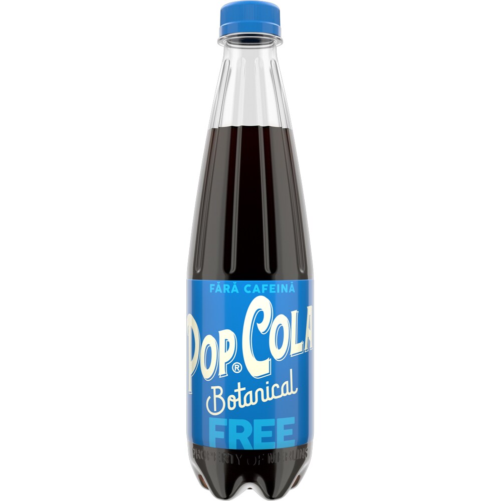 Bautura racoritoare carbogazoasa POPCOLA Botanical Free bax 0.5L x 12 sticle
