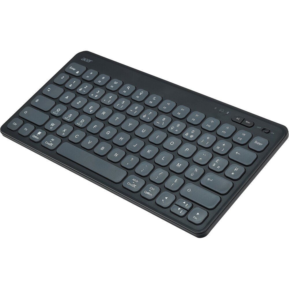 Tastatura wireless ACER Compact, Bluetooth, gri inchis