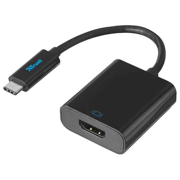 Adaptor USB-C la HDMI TRUST 21011, negru