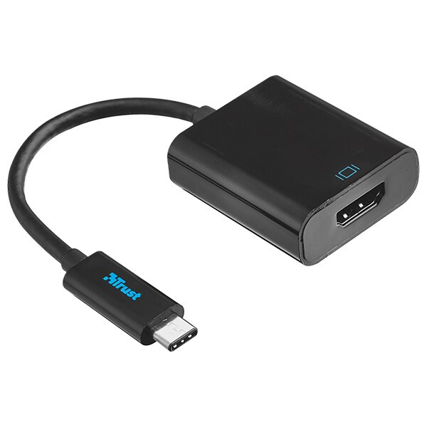 Adaptor USB-C la HDMI TRUST 21011, negru