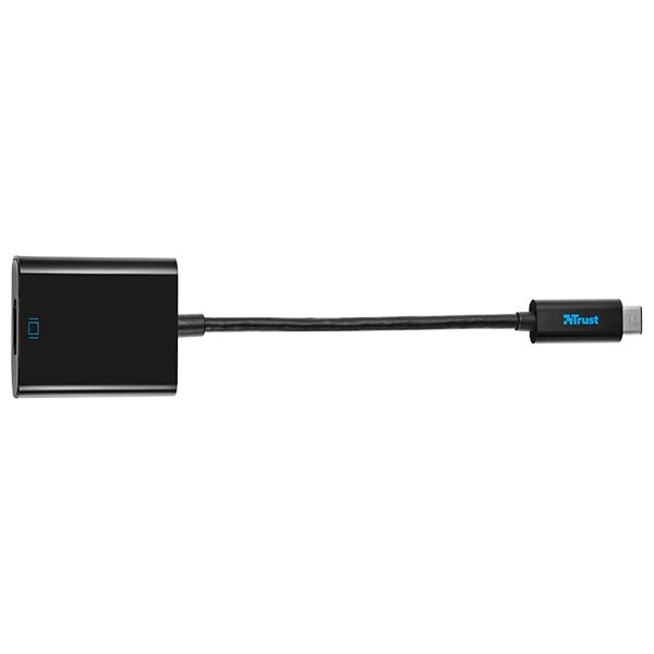 Adaptor USB-C la HDMI TRUST 21011, negru