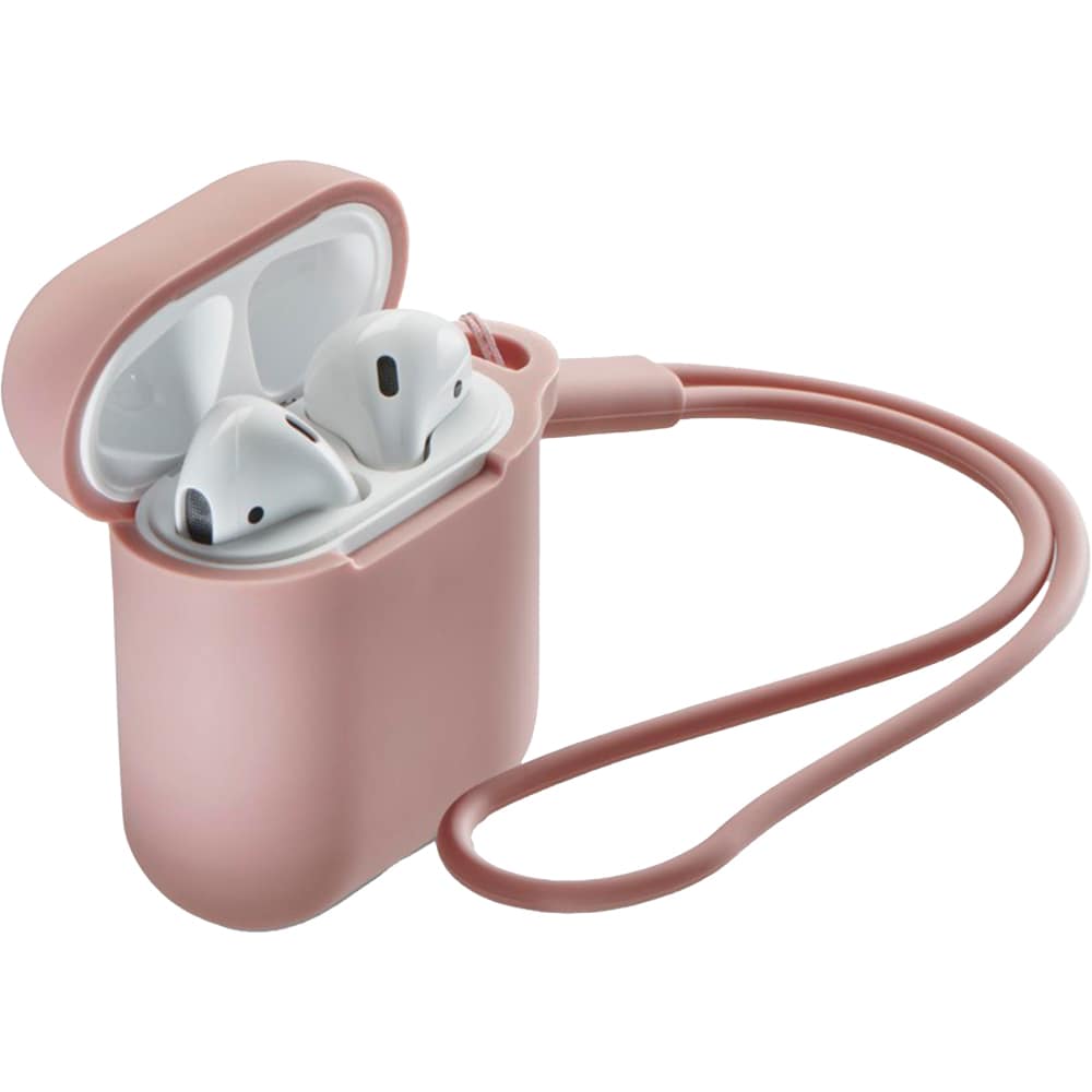 Husa pentru Apple AirPods 1st/2nd Gen HAMA Fantastic Feel, roz
