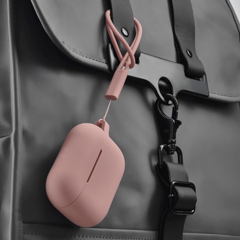 Husa pentru Apple AirPods Pro HAMA Fantastic Feel, roz