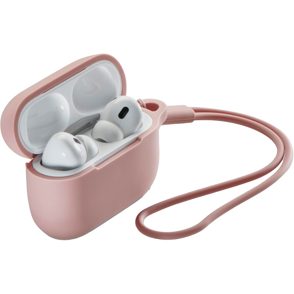 Husa pentru Apple AirPods Pro HAMA Fantastic Feel, roz