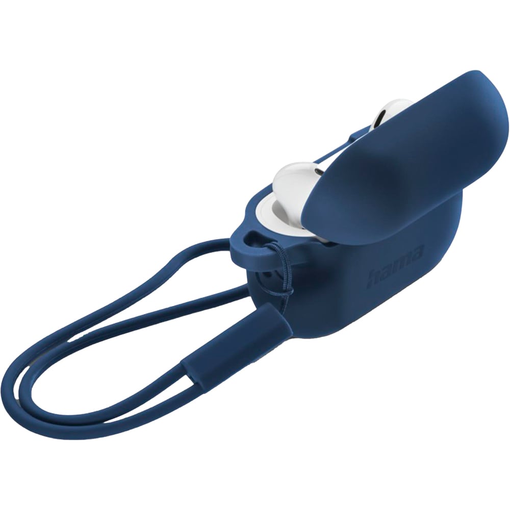 Husa pentru Apple AirPods Pro HAMA Fantastic Feel, albastru