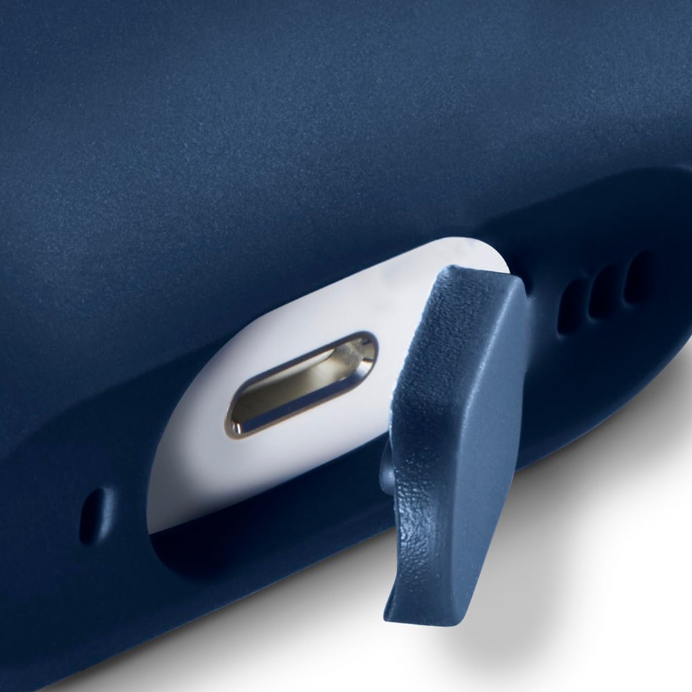 Husa pentru Apple AirPods Pro HAMA Fantastic Feel, albastru
