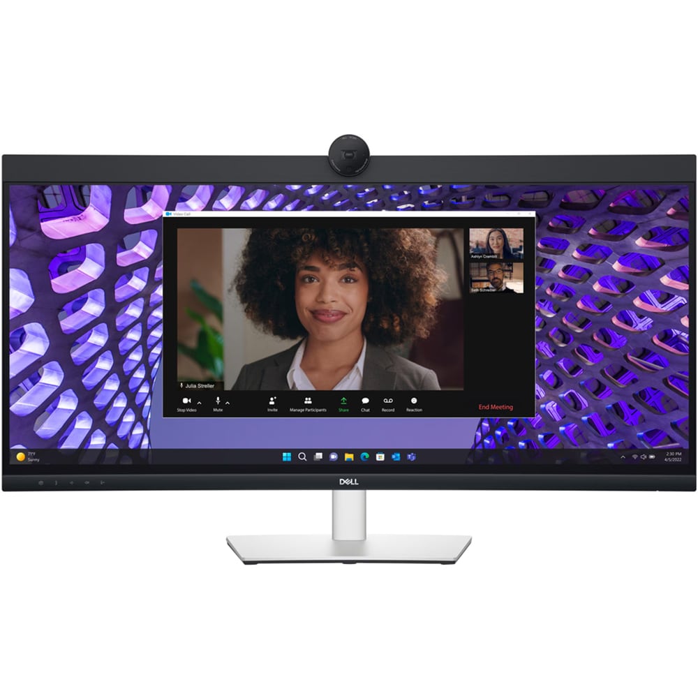 Monitor curbat LED IPS Dell Pro P3424WEB, 34", WQHD, 60Hz, USB-C, ComfortView Plus, negru