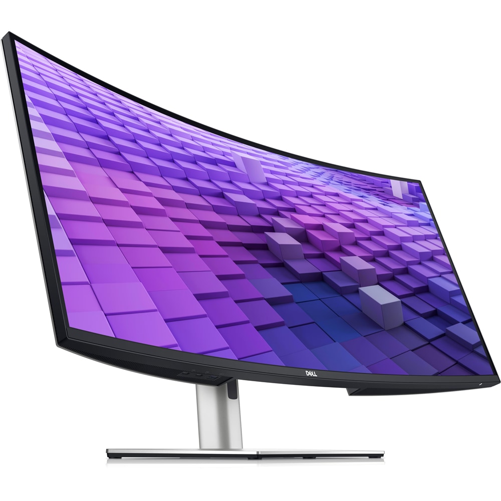 Monitor curbat LED IPS Black Dell UltraSharp U3824DW, 37.5", WQHD+, 60Hz, ComfortView Plus, negru
