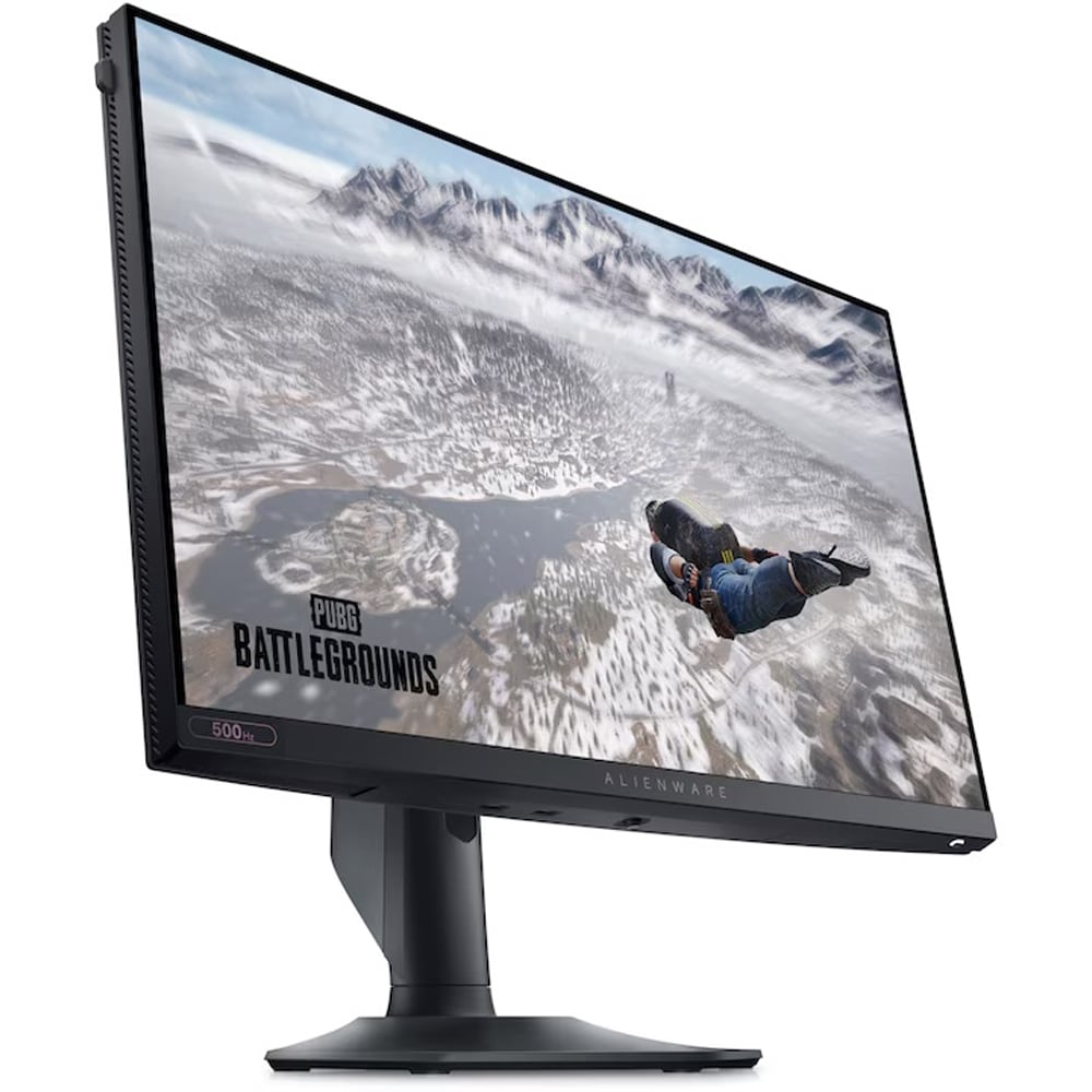 Monitor Gaming LED Fast IPS Dell Alienware AW2524HF, 24.5", Full HD, 500Hz, AMD FreeSync, HDR, negru
