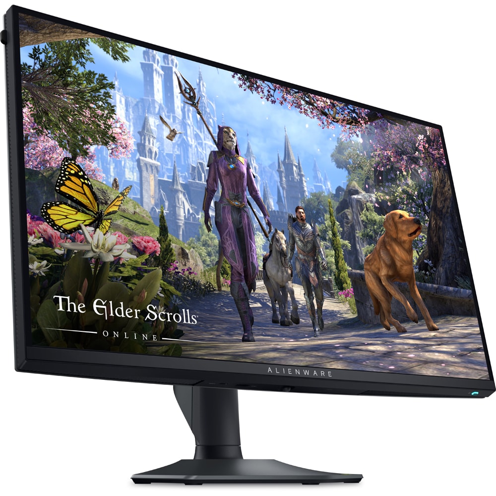 Monitor Gaming LED Fast IPS Dell Alienware AW2725QF, 27", 4K UHD, 180Hz, AMD FreeSync, HDR, negru