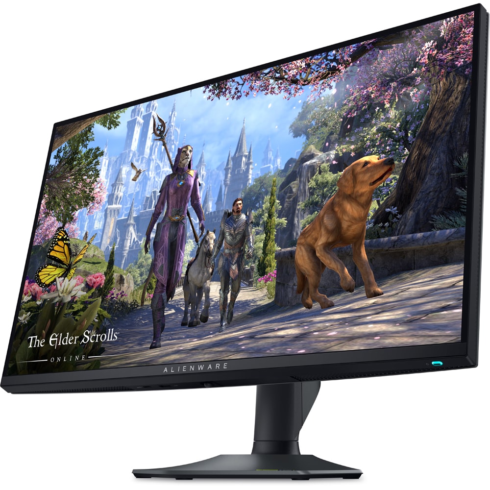 Monitor Gaming LED Fast IPS Dell Alienware AW2725QF, 27", 4K UHD, 180Hz, AMD FreeSync, HDR, negru