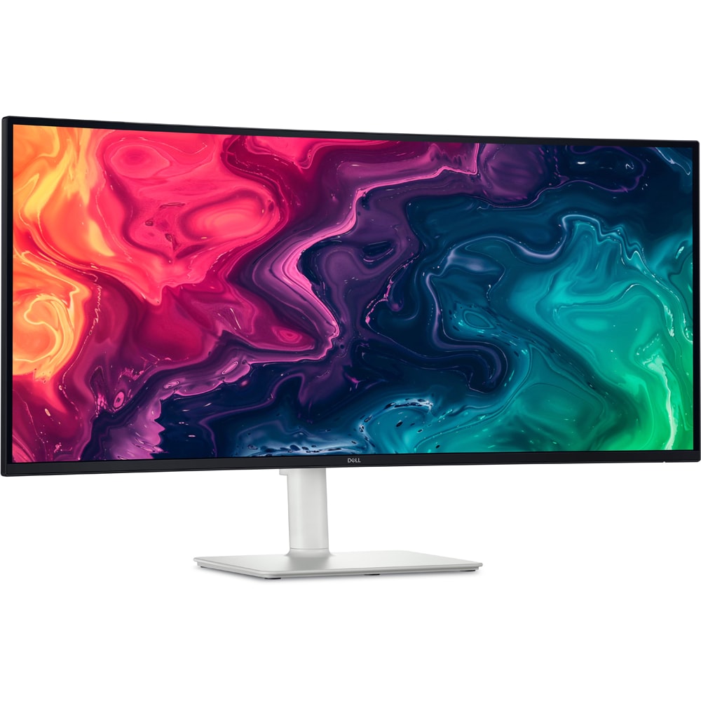 Monitor curbat LED VA Dell S3425DW, 34", WQHD, 120Hz, negru
