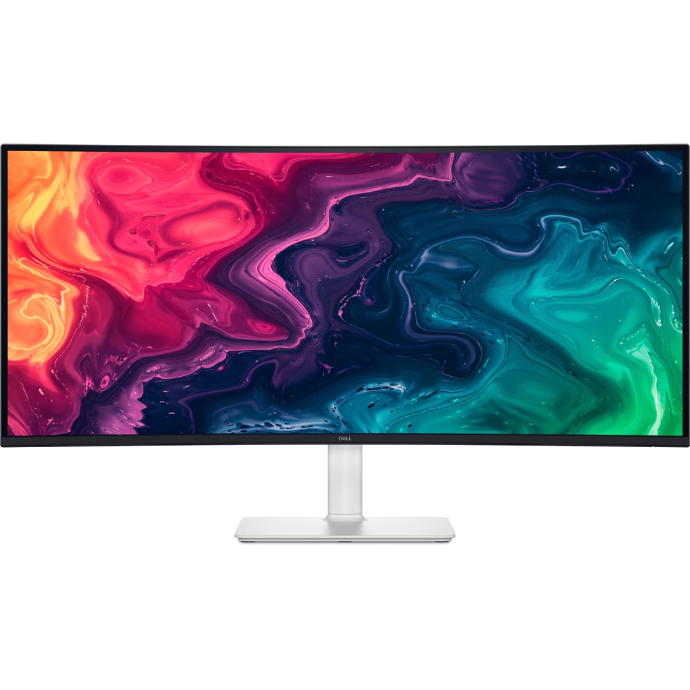 Monitor curbat LED VA Dell S3425DW, 34", WQHD, 120Hz, negru
