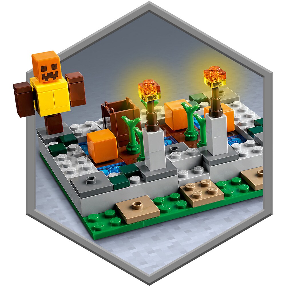 LEGO Minecraft: Satul parasit 21190, 8 ani+, 422 piese