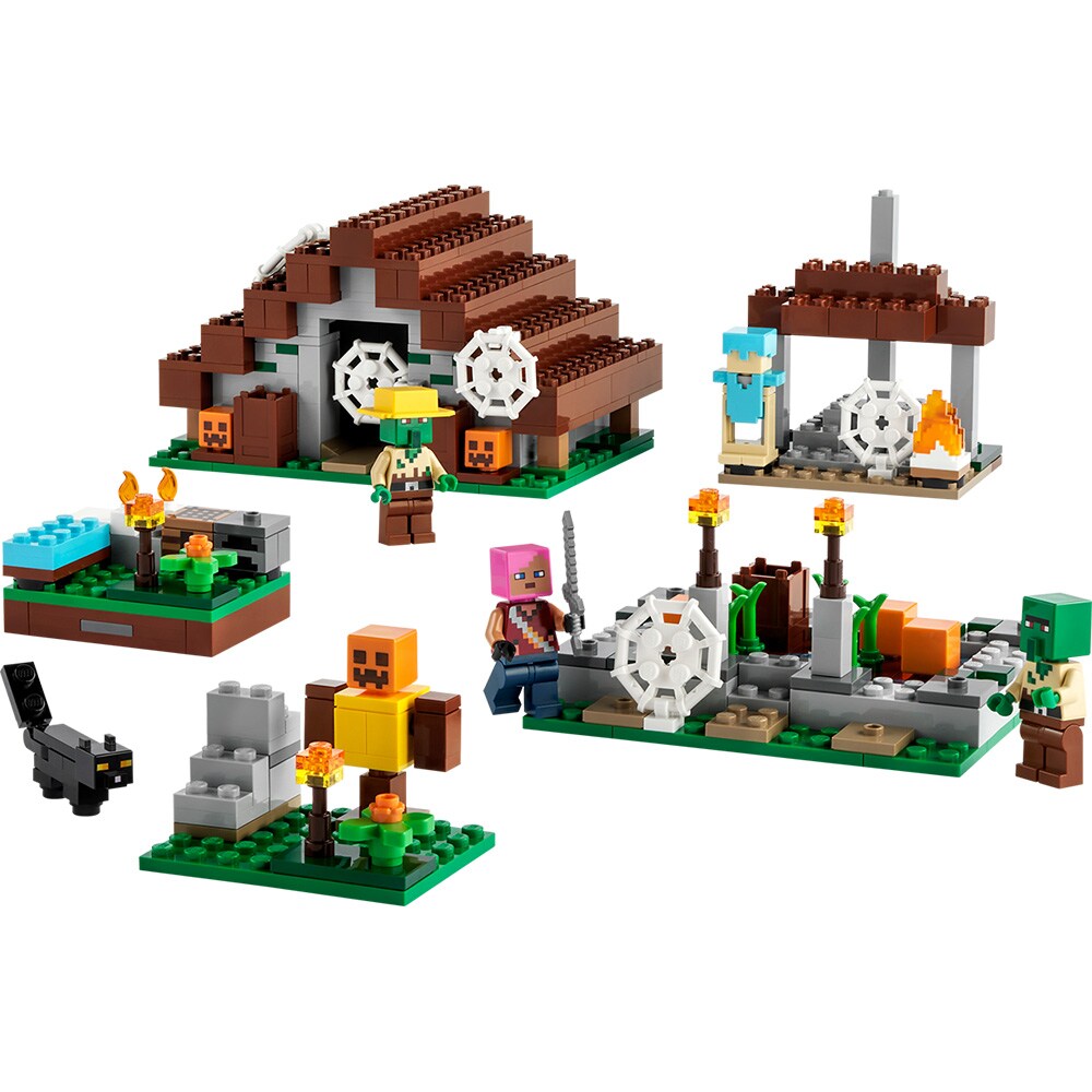 LEGO Minecraft: Satul parasit 21190, 8 ani+, 422 piese