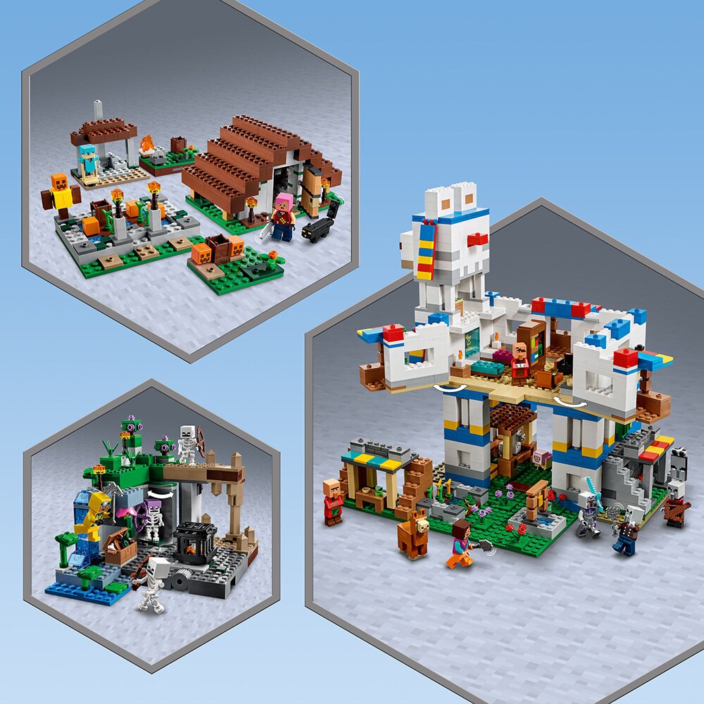 LEGO Minecraft: Satul parasit 21190, 8 ani+, 422 piese