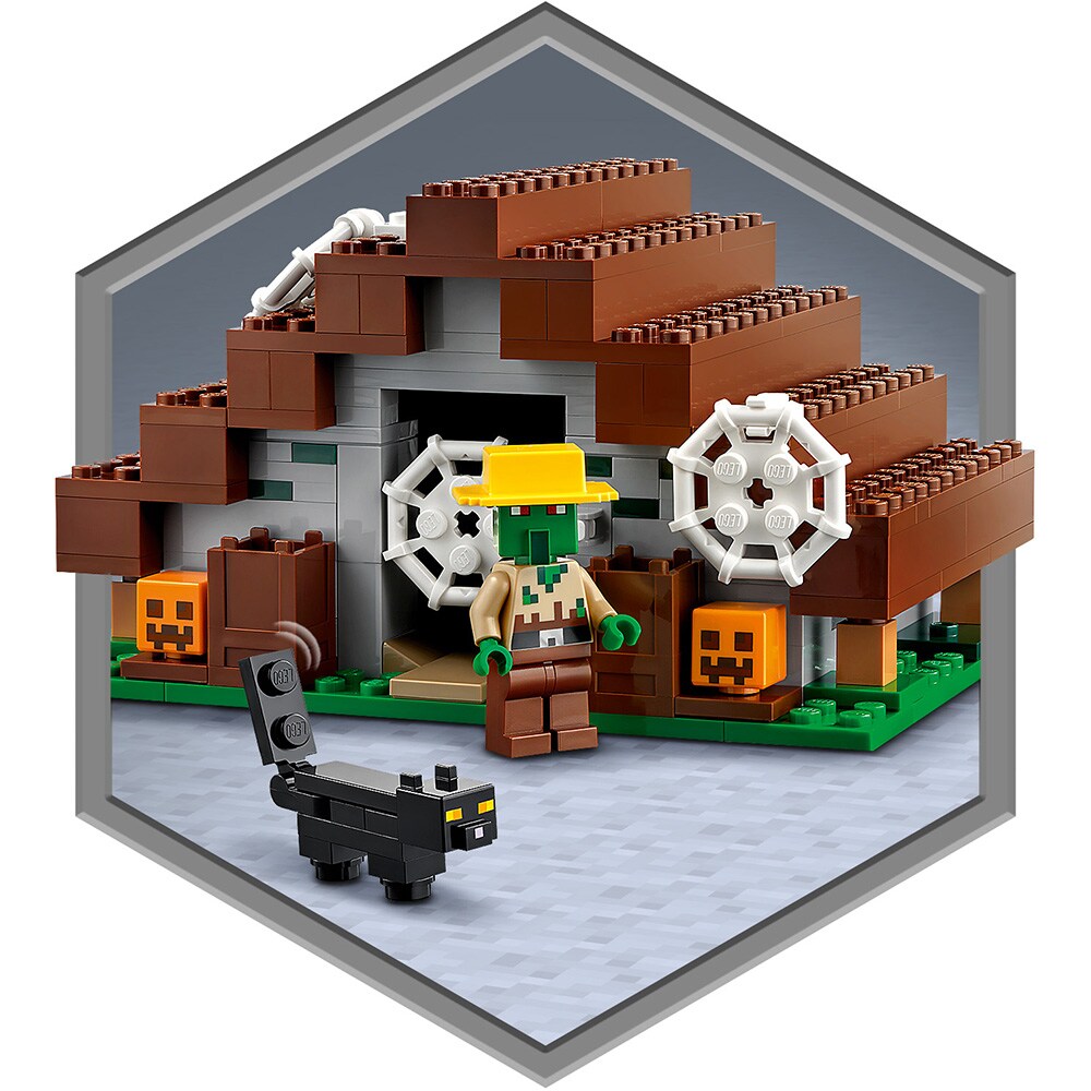 LEGO Minecraft: Satul parasit 21190, 8 ani+, 422 piese