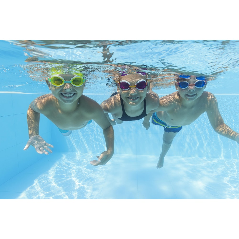 Ochelari de inot pentru copii BESTWAY Aqua Burst Essential, 7 ani+, cu strat UV, 1 buc