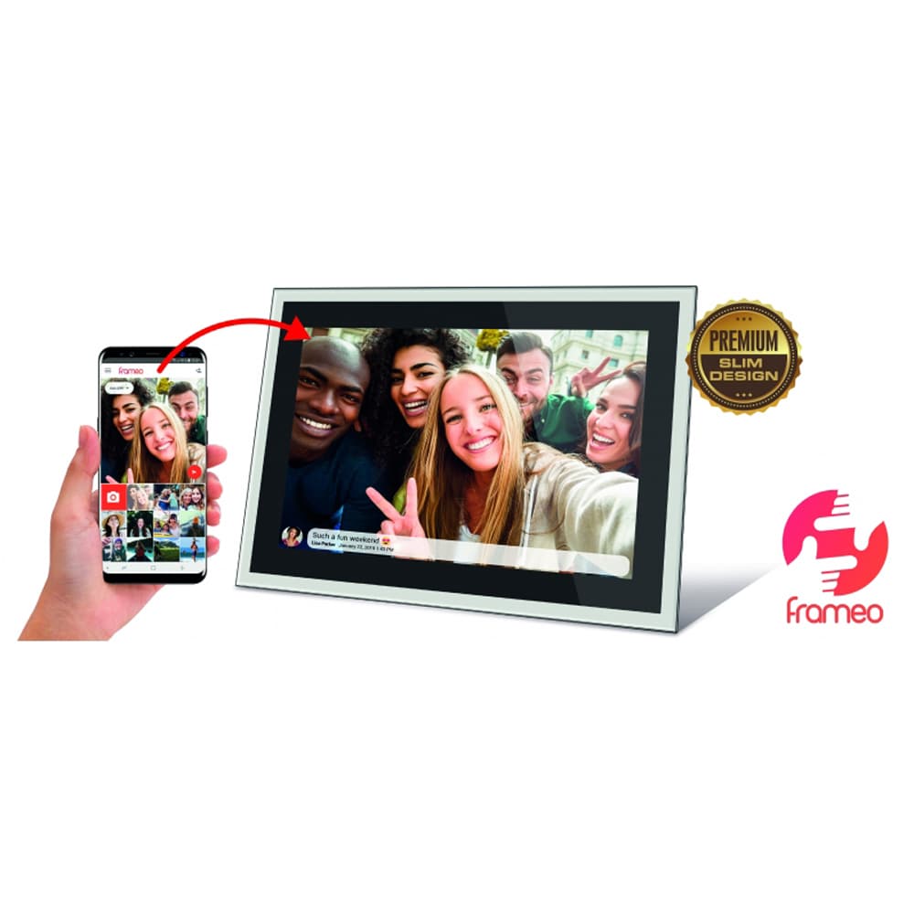 Rama foto digitala BRAUN DigiFrame 10X, 10,1", 1920 x 1200px, Wi-Fi, negru